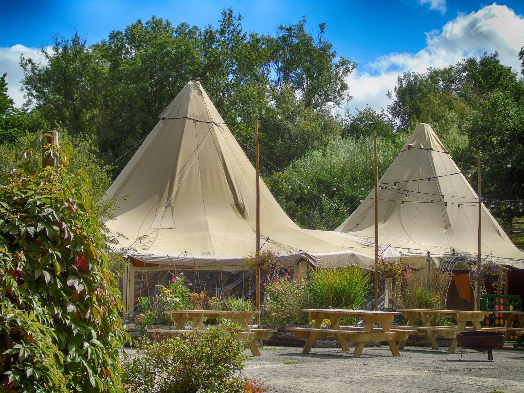 Ceridwen Glamping, Double Decker Bus And Yurts Hotel Llandysul Exterior photo